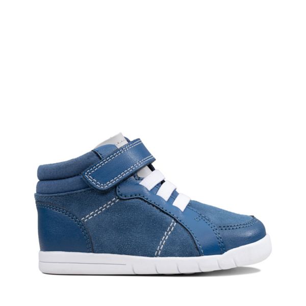 Clarks Boys Emery Beat Toddler Casual Shoes Blue | USA-9125403